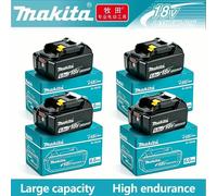 Batterie Makita 100% originale 18V 6Ah 6000mah, batterie au lithium de remplacement BL1830B BL1850B BL1850 BL1840 BL1860 BL1815 2PCS 6.0Ah