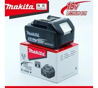 Batterie Makita 100% originale, batterie rechargeable 18V 6,0Ah, remplaçant Makita BL1830BL1840BL1850BL1860B, batterie pour outils électriques 1PCS 6Ah