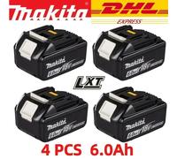 Batterie Makita 100% originale, batterie rechargeable 18V 6,0Ah, remplaçant Makita BL1830BL1840BL1850BL1860B, batterie pour outils électriques 2PCS 9.0AH