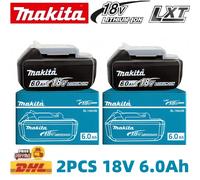 Batterie Makita 18V 6Ah 100% originale BL1860B, batterie lithium-ion rechargeable pour outils électriques Makita 18V, remplace la batterie. 6AHX1 chargerX1-L