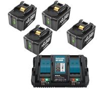 Batterie Makita BL1860B, 18V, 90Ah, performance longue durée, 4 B 1C