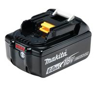 Makita Batterie originale BL1860B Li-Ion 18V 6Ah LXT témoin de charge intégré