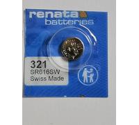 Batterie Montre Renata 321 (SR616SW), 1 pièce