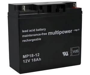Batterie MP 18-12/ 12V 18 AH pour Güde Stromerzuger GSE 5500 / GSE 6701