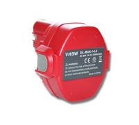 Batterie NI-MH 3000mAh 14.4V Rouge pour MAKITA 6339DWDE etc. remplace 1420, 1422, 1422 192600-1, 1433, 1434, 1435, 1435F, 192600-1, 192699-A etc.