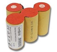 Batterie Ni-MH vhbw 3000mAh (4.8V) pour Vileda AS-193E9A. Remplace: 4SC3000. G