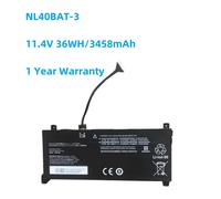 Batterie NL40BAT-3 Pour CLECalculator NL40CU NLRivière GU NLRivière LU NLlaquée LU Mechrevo Creator Young 15 I3 6-87Interim L40S-33G21 6-87Interim L40S-32G21