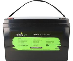 Batterie Offgridtec LiFePO4 25,6 V 50 Ah avec 0 % de TVA conformément au § 12 al. 3 de la loi allemande sur la TVA (UStG)