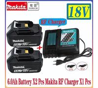 Batterie originale BL1850 pour Makita 18V 6Ah, compatible avec les batteries d'outils BL1830 BL1860 BL1850B pour meuleuse sans fil Makita 18 volts Makita 5Ah