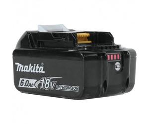 BATTERIE ORIGINALE MAKITA BL1860B LI-ION 18V 6Ah LXT témoin de charge