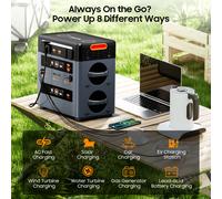 Batterie Oscal Bp2400 Pro 2016Wh Lifepo4 pour la station d'alimentation portable Oscal Powermax 2400 Pro 2016Wh Lifepo4 Oscal Bp2400 Pro