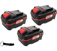 Batterie PARKSIDE® 20 V / 4 Ah (lot de 3) - sans chargeur + crayon de charpentier HEADNMORE®, mètre pliant de 1 m et porte-clés