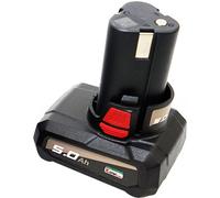 Batterie PARKSIDE PERFORMANCE® 12 V / 5 Ah compatible avec la série X12V Team + crayon de charpentier HEADNMORE®, mètre pliant de 1 m et porte-clés