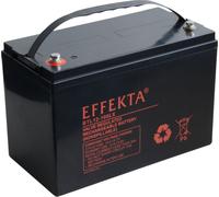 Batterie plomb-acide AGM 12V 100Ah Effekta BTL 12-100LX – batterie VRLA sans entretien