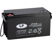 Batterie plomb-acide AGM 12V 65Ah Landport LP12-65 T6, e VdS