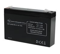 Batterie plomb-acide - HQ - 6V 7.2Ah - Sans entretien - Multi-usage - Noir