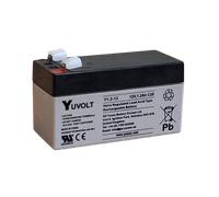 Batterie Plomb Etanche AGM VRLA Y1.2-12 Yuvolt Yucel Yuasa 12V 1.2Ah