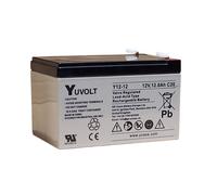 Batterie Plomb Etanche AGM VRLA Y12-12 Yuvolt Yucel Yuasa 12V 12Ah