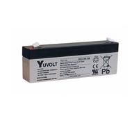 Batterie Plomb Etanche AGM VRLA Y2.1-12 Yuvolt Yucel Yuasa 12V 2.1Ah