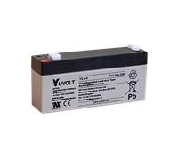 Batterie Plomb Etanche AGM VRLA Y3.2-6 Yuvolt Yucel Yuasa 6V 3.2Ah