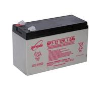 BATTERIE PLOMB ETANCHE ENERSYS NP7-12 petites cosses - 12V 7Ah
