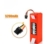 Batterie pour aspirateur robot - Batterie de remplacement 14,4V - 5200mAh Lithium-ion - Compatible avec les modèles S55, S60, S65, S50, S51, S5 Max, S6 - Bloc batterie de dimensions 4,3 x 4,5 x 13,7 c