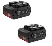 Batterie pour Bosch 18V, capacité 6,0Ah, composition lithium-ion , 2 pièces