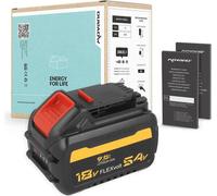 Batterie pour DeWalt FlexVolt 18/54 V 9/3 Ah DCB547