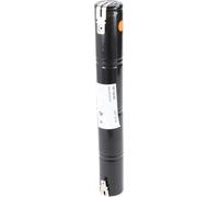 Batterie pour éclairage de secours L1x4 Saft VNT CS avec connecteurs Faston +6,3 mm -4,8 mm, 4,8 V, 1 800 mAh