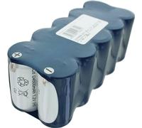 Batterie pour éclairage de secours NiCd 12,0 V 4000 mAh F2x5 Mono avec connecteur Faston