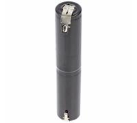 Batterie pour éclairage de secours NiMH 2,4 V 4,2 Ah L1x2 4/5 Sub-C avec connecteur Faston +4,8 mm / -2,8 mm, remplace la référence Zumtobel 04923309