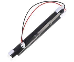 Batterie pour éclairage de secours NiMH 4,8 V 4500 mAh L1x4 Mono D avec câble et fiche, remplace la référence Saft 802106