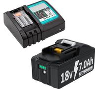 Batterie pour Makita, 18V Li-Ion batterie de rechange, rose, compatible avec BL1830/BL1860B pour outils électriques