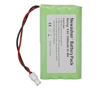 Batterie pour Moteur Somfy Freevia Axovia Evolvia Portail Porte Garage | Modèles 2400720 5008956 5071688 9001001, pour Passeo GDK SGA SGS de Portail Porte de Garage M3 HR15/51, 2400mAh 9,6V Ni-MH