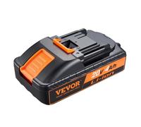 VEVOR Batterie pour Outil Sans Fil Lithium-ion 20 V 4,0 Ah Batterie de Remplacement pour Batteries d'Outils Électriques de Haute Capacité Compatible avec les Outils Outils Électriques Sans Fil 20 V