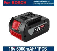 Batterie pour outils 18 V - Batterie Li-Ion - Batterie de rechange 6,0 Ah / 6 000 mAh - Rechargeable - Compatible avec les modèles BAT609 et BAT618 - 1 pièce, sans chargeur