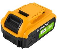 Batterie pour outils électriques Green Cell PTDW18V5, DeWalt XR 18V 5Ah DCB184