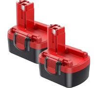 Batterie pour outils électroportatifs Bosch, capacité 4000mAh, technologie Ni-MH, 2 batteries BAT038