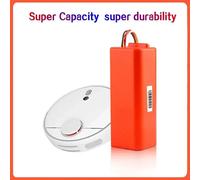 Batterie pour robot aspirateur - BRR-2P4S-5200S - 12 800 mAh, 14,4 V Li-Ion - Batterie de rechange compatible avec les modèles S5, S6, S7, S55, S5 Max, T60, T65 et E4 - 1 pièce
