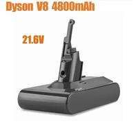 Batterie pour V8 SV10 - Batterie de rechange - 21,6 V Li-Ion - 4800 mAh - Type de cellule 18650 - Batterie seule