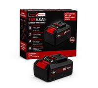 Batterie Power X-Change 18 V 6,0 Ah (18 V, compatible avec tous les outils Einhell PXC, indicateur de charge et système de gestion de la batterie)