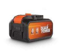 Batterie Powerplus Dual Power 4,0 Ah et 8,0 Ah de 2x20 V POWDP9040 - pour Outils de Bricolage sans Fil de 20 V et 40 V - LED d'Indication de Puissance - Plateforme de Batterie
