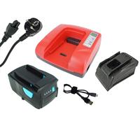 Batterie PowerSmart 5Ah 21,6V + chargeur pour Hilti SIW 22T-A SIW 22T-A 1/2" SIW 6AT-A22 SIW 9-A22 3/4