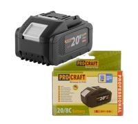 Batterie Procraft 20/8C 20 V 8,0 Ah / 8000 mAh Li-ion avec indicateur de charge