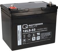 Batterie Q-Batteries 12LS-33, 12 V, 35 Ah, technologie AGM, batterie au plomb