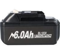 batterie rechargeable 18V adaptée à la batterie rechargeable Makita 18V 6Ah BL1860 BL1850 BL1850B BL1860 BL1860B BL1840B BL1840 BL1830 BL1835 BL1845 194204-5 LXT-400