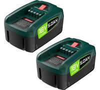 Batterie rechargeable, 5000mAh, compatibilité 18V, batterie 2PACK