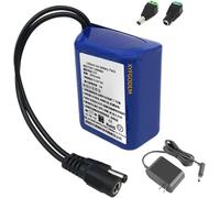 Batterie rechargeable au lithium 12 V 2000 mAh 2500 3000 3500 5000 6000 Pack de batteries pour barre lumineuse LED