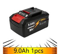 Batterie rechargeable au lithium-ion 18V 9000mAh 4511481 pour outils électriques sans fil Einhell 18 volts Power X-Change, Ozito 6.0AH2PCS