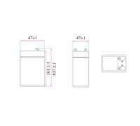 Batterie rechargeable au plomb 4V 4Ah - VELAMP - 23719